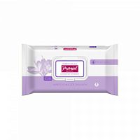 PREMIAL natural Салфетки влажные универсальные с экстрактом крокуса, 100 шт