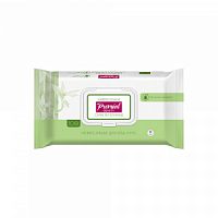 PREMIAL natural Салфетки влажные универсальные с экстрактом бамбука, 100 шт